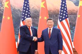 Chủ tịch Tập Cận Bình hội đàm với Tổng thống Trump
