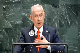 Thủ tướng Israel Benjamin Netanyahu nêu điều kiện rút quân khỏi Gaza