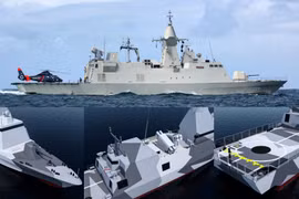 [GALLERY] Cận cảnh tàu hộ vệ tên lửa đầu tiên của Hải quân Angola