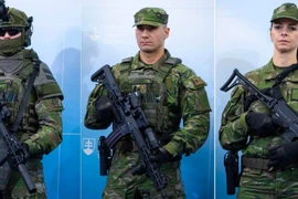 Quân đội Slovakia thay quân phục chiến đấu và bộ vũ khí cá nhân mới