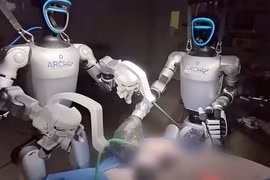 Lần đầu tiên robot hình người thực hiện phẫu thuật trên động vật sống