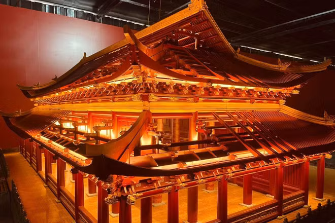 [GALLERY] Chiêm ngưỡng cận cảnh mô hình phục dựng Điện Kính Thiên 