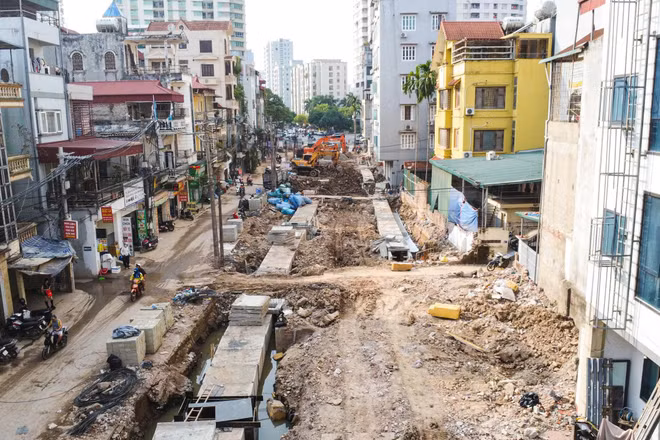 Ngõ 381 Nguyễn Khang chuyển mình sau nhiều năm chật hẹp, xuống cấp