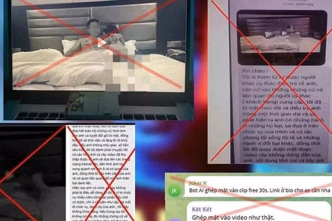 Cảnh giác chiêu trò dùng ảnh, video giả để ép chuyển tiền