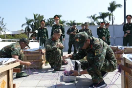 Chuẩn bị hoàn tất cho pháo hoa đêm Giao thừa tại Quảng Ngãi 2026