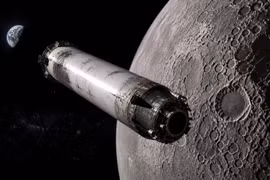Tên lửa SpaceX có thể va chạm Mặt Trăng vào tháng 8