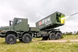 [GALLERY] Pháo phản lực X-Fire có thể là cái kết cho Himars tại châu Âu