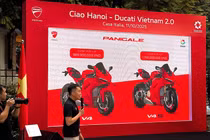 Ducati chính thức trở lại Hà Nội với mô hình showroom hoàn toàn mới