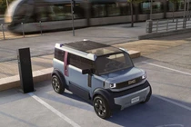 Dacia Hipster - ôtô điện giá rẻ, dùng điện thoại thay màn hình giải trí