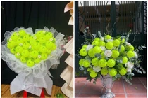 Hoa bóng Pickleball độc đáo lần đầu xuất hiện dịp 20/10