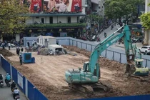 Hà Nội tăng tốc xây bể điều tiết ngầm chống ngập trước mùa mưa