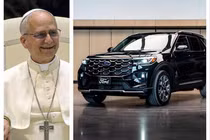 Chi tiết Ford Explorer bản one-off đặc biệt của Giáo hoàng Pope Leo XIV