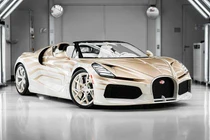 Ngắm chi tiết siêu phẩm triệu đô Bugatti W16 Mistral La Perle Rare