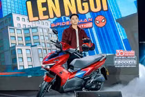 Honda Air Blade bản giới hạn MARVEL ra mắt Việt Nam, hơn 48 triệu đồng