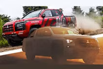 Mitsubishi Triton Raider "nhá hàng", vũ khí off-road thách thức Ford Ranger