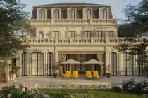 Biệt thự 400 tỷ chưa hoàn thiện của Đoàn Di Băng