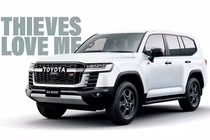 Toyota Land Cruiser dẫn đầu danh sách ôtô bị trộm nhiều nhất