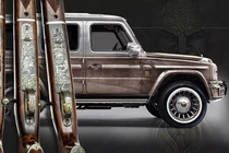 SUV siêu sang Mercedes G-Viking cho đại gia thích vũ khí cổ