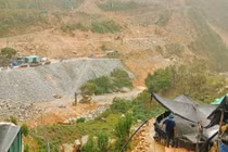 Toàn cảnh vụ sạt lở công trường thủy điện ở Lai Châu 