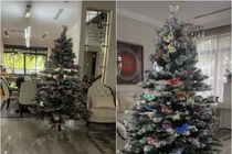 Biệt thự của MC Vân Hugo rực rỡ đón Giáng sinh