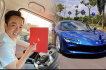 Cường Đô la tái xuất cùng Ferrari SF90 Spider gần 55 tỷ