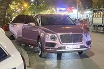 Bentley Bentayga Passion Pink hơn 8 tỷ làm dâu Hải Dương