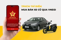 Thí điểm mua, bán ôtô cũ qua ứng dụng VNeID