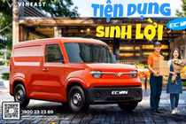 VinFast EC Van - xe chở hàng lợi kinh tế, lợi cả môi trường