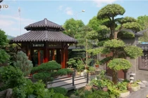 Sững sờ biệt phủ 1.200m2 "chỉ để uống trà"