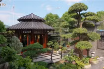 Sững sờ biệt phủ 1.200m2 "chỉ để uống trà"