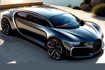 Hãng máy hút bụi Trung Quốc hé lộ siêu xe điện giống hệt Bugatti Chiron
