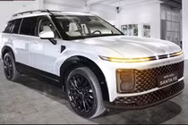 Xem Hyundai SantaFe 2027 chạy thử, thay đổi mạnh thiết kế và hộp số