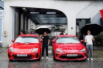 Cường Đô la tậu Subaru BRZ số sàn "đá cặp" với Toyota 86