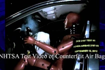 Túi khí giả Trung Quốc phát nổ trên ôtô Mỹ, gây tử vong