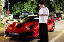 Siêu xe Ferrari 488 Pista Spider của Hoàng Kim Khánh "phượt" Hà Tĩnh
