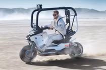 Chi tiết BMW Motorrad Vision CE - xe máy điện không cần đội mũ bảo hiểm