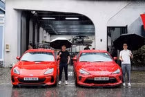 Cường Đô la tậu Subaru BRZ số sàn "đá cặp" với Toyota 86