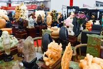 Đá quý tiền tỷ tại Hội chợ mùa Thu 2025 hút khách 