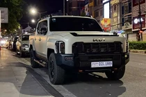 Bán tải Kia Tasman 2025 đầu tiên xuất hiện tại Việt Nam với bản off-road