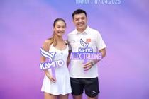 Ngôi sao pickleball Việt kiều Alix Trương đánh dấu cột mốc mới