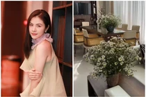 Bên trong biệt thự rực rỡ hoa tươi của Vân Trang