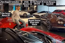 Cristiano Ronaldo "show hàng" khoe dàn siêu xe trị giá hàng chục triệu USD