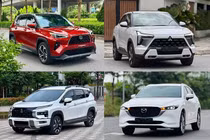 Top 10 ôtô động cơ xăng dầu bán chạy nhất thị trường Việt Nam tháng 7/2026