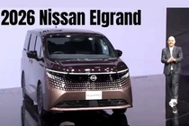 Ra mắt Nissan Elgrand 2026, đối thủ "chuyên cơ mặt đất" Toyota Alphard