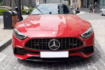 Mercedes-AMG SL43 màu đỏ hàng hiếm, rớt giá mạnh nhất tại Việt Nam