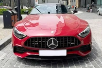 Mercedes-AMG SL43 màu đỏ hàng hiếm, rớt giá mạnh nhất tại Việt Nam