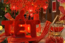 Biệt thự rực rỡ đón Tết của Cường Đô La - Đàm Thu Trang 