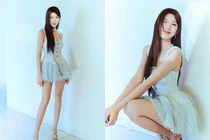 Thúy Ngân khoe đôi chân dài thon gọn, nhan sắc ngày càng thăng hạng