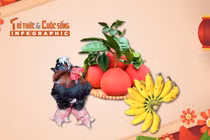 [INFOGRAPHIC] Những đặc sản tiến vua hút khách dịp Tết