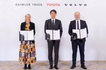 Toyota bắt tay Volvo và Daimler - thương mại hóa xe tải chạy hydro